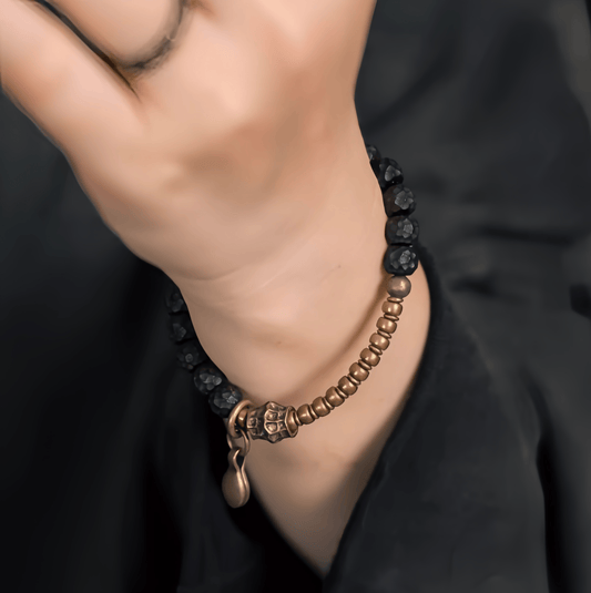 Energy Luxury Handcrafted Coconut Bead Single-Strand Bracelet