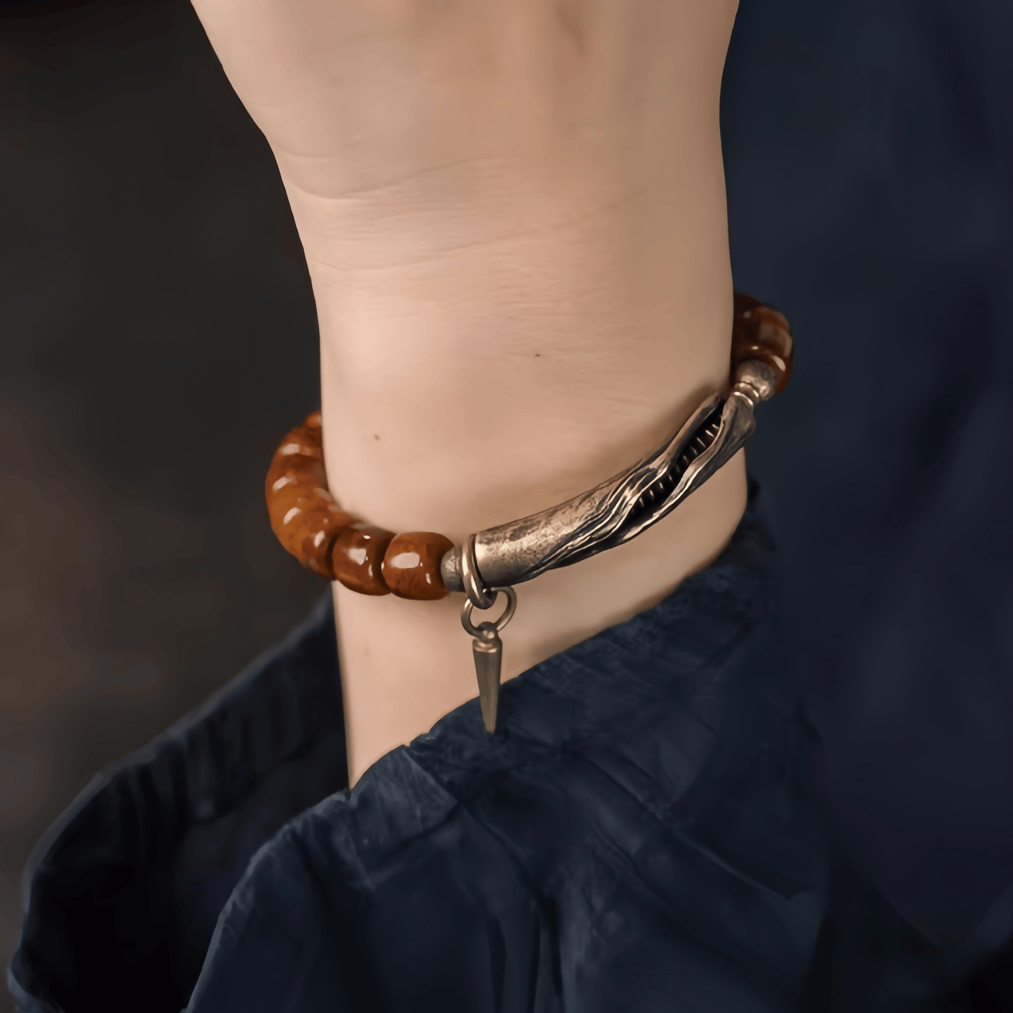 Energy Luxury Handcrafted Cow Bone Bracelet