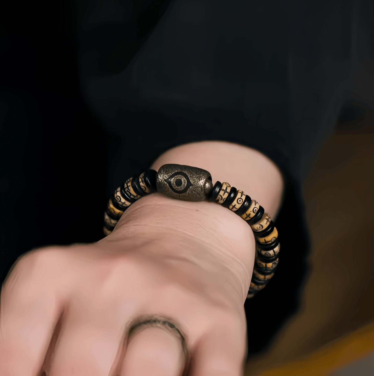 Energy Luxury Handcrafted Cow Bone Bracelet