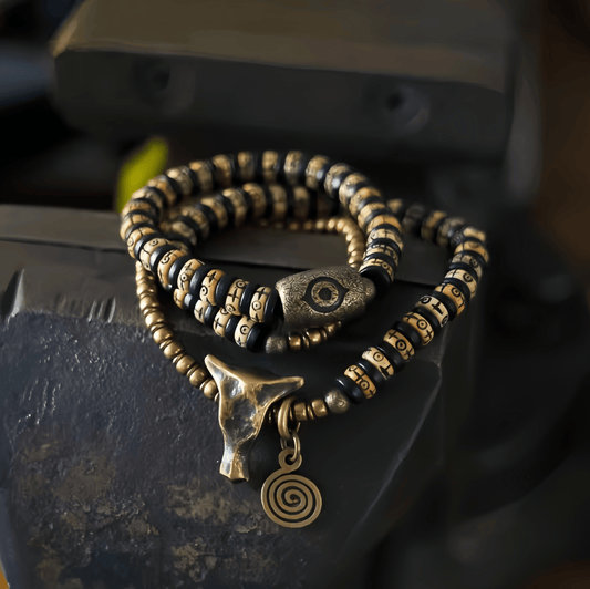Energy Luxury Handcrafted Cow Bone Bracelet