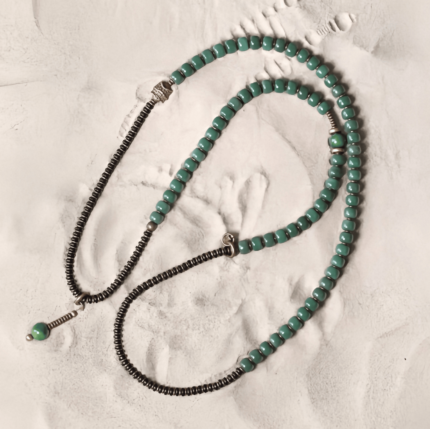 Energy Luxury Handcrafted Green Bodhi Root Bracelet
