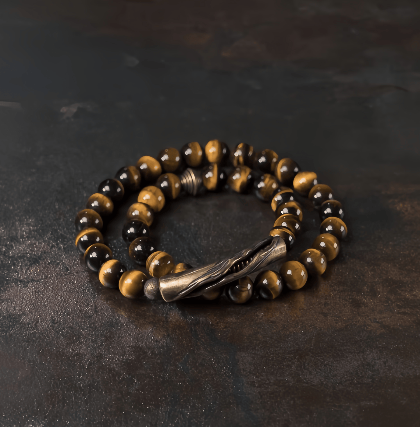Energy Luxury Handcrafted Original Niche Candy Agate Layered Bracelet