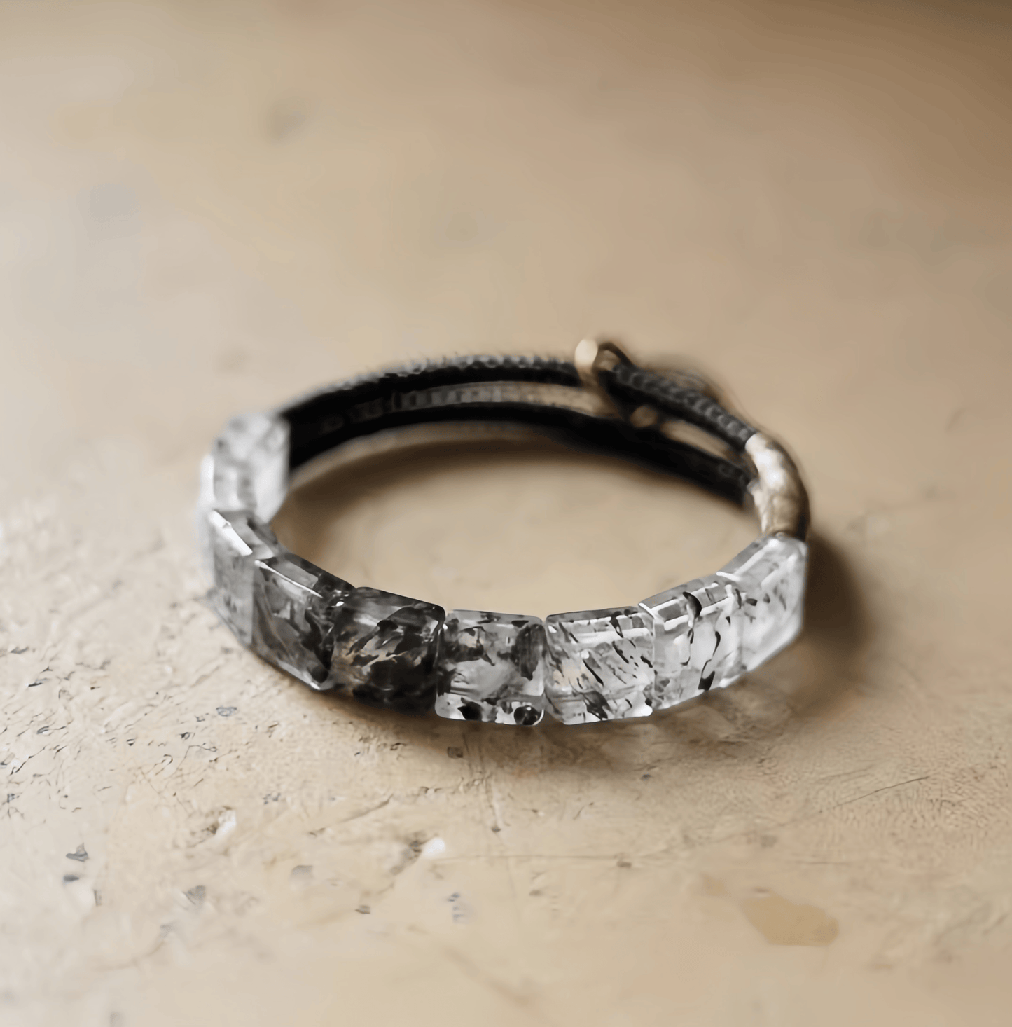 Energy Luxury Handcrafted Super Seven Crystal Bracelet