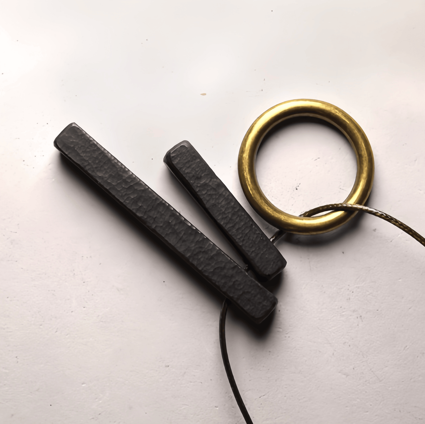 Energy Luxury Handcrafted Ebony Wood Pendant Necklace