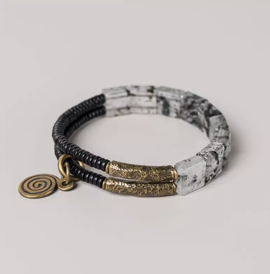 Energy Luxury Handcrafted Super Seven Crystal Bracelet