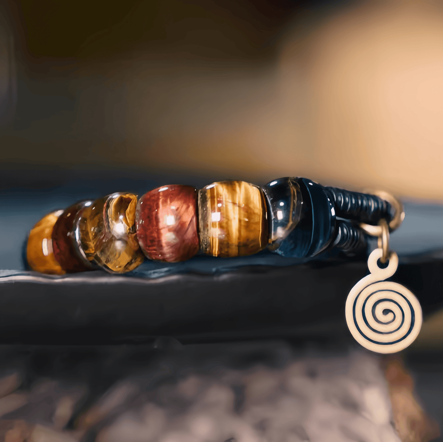 Energy Luxury Handmade Colorful Tiger Eye Stone Bracelet – Unique Men & Women Jewelry