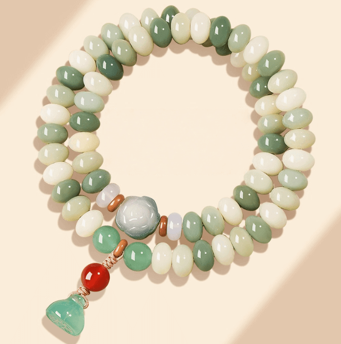 Handmade Natural Bodhi Seed Bracelet