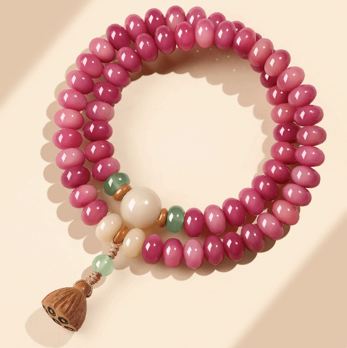 Handmade Natural Bodhi Seed Bracelet