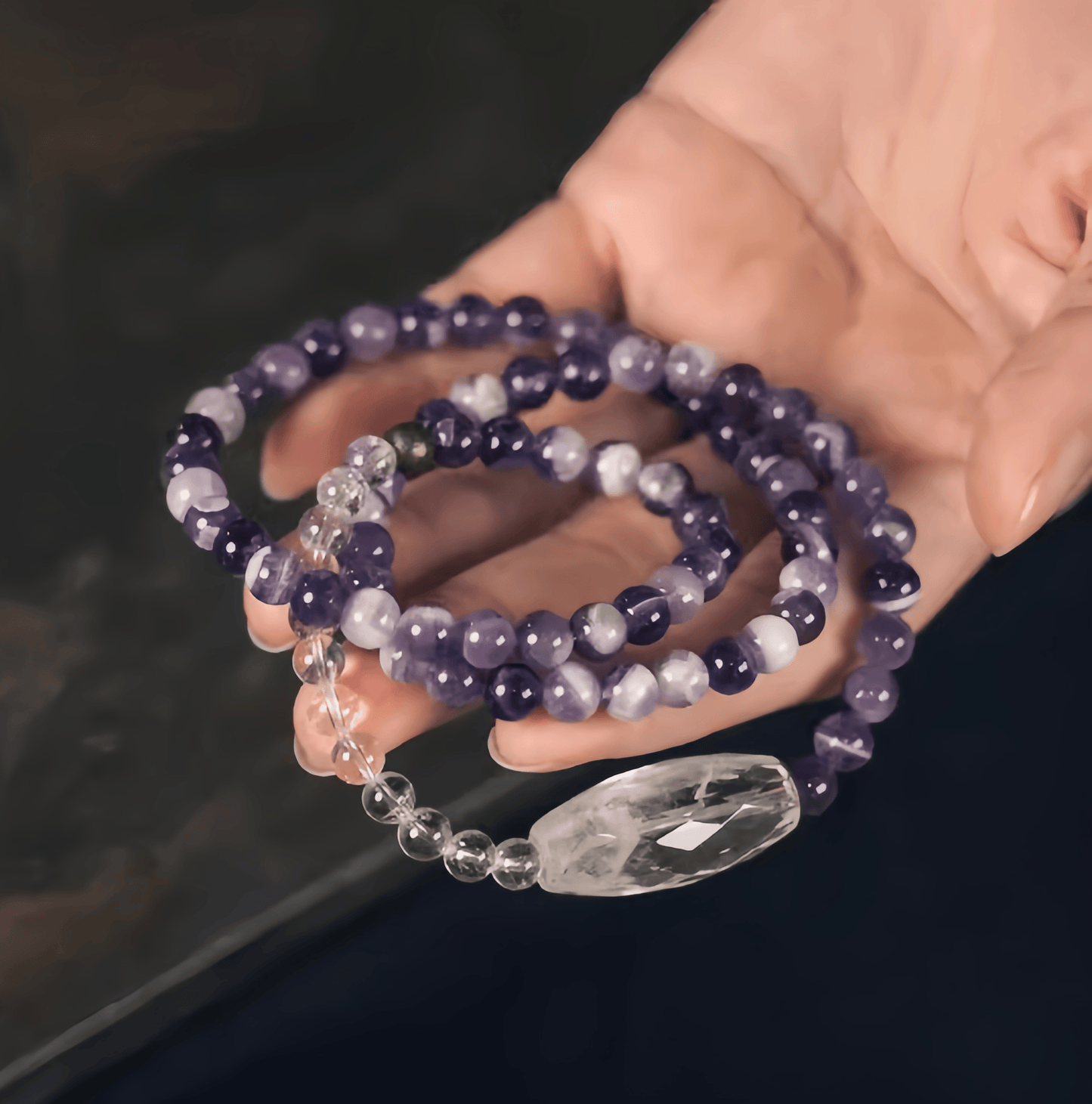 Energy Luxury Original Design Dreamy Amethyst Bracelet