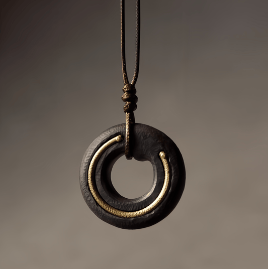Energy Luxury Original Design Ebony Necklace Pendant
