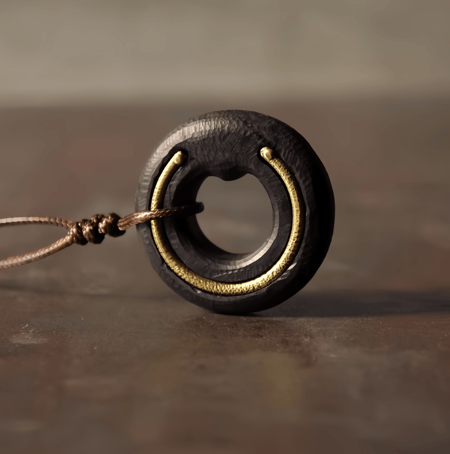 Energy Luxury Original Design Ebony Necklace Pendant