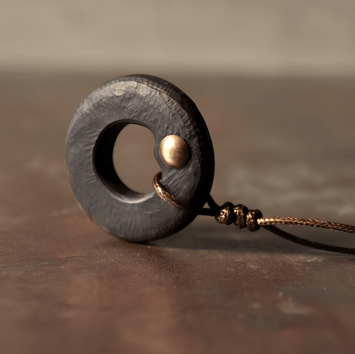 Energy Luxury Original Design Ebony Necklace Pendant