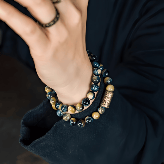 Energy Luxury Original Design Multi-Color Tiger’s Eye Bracelet