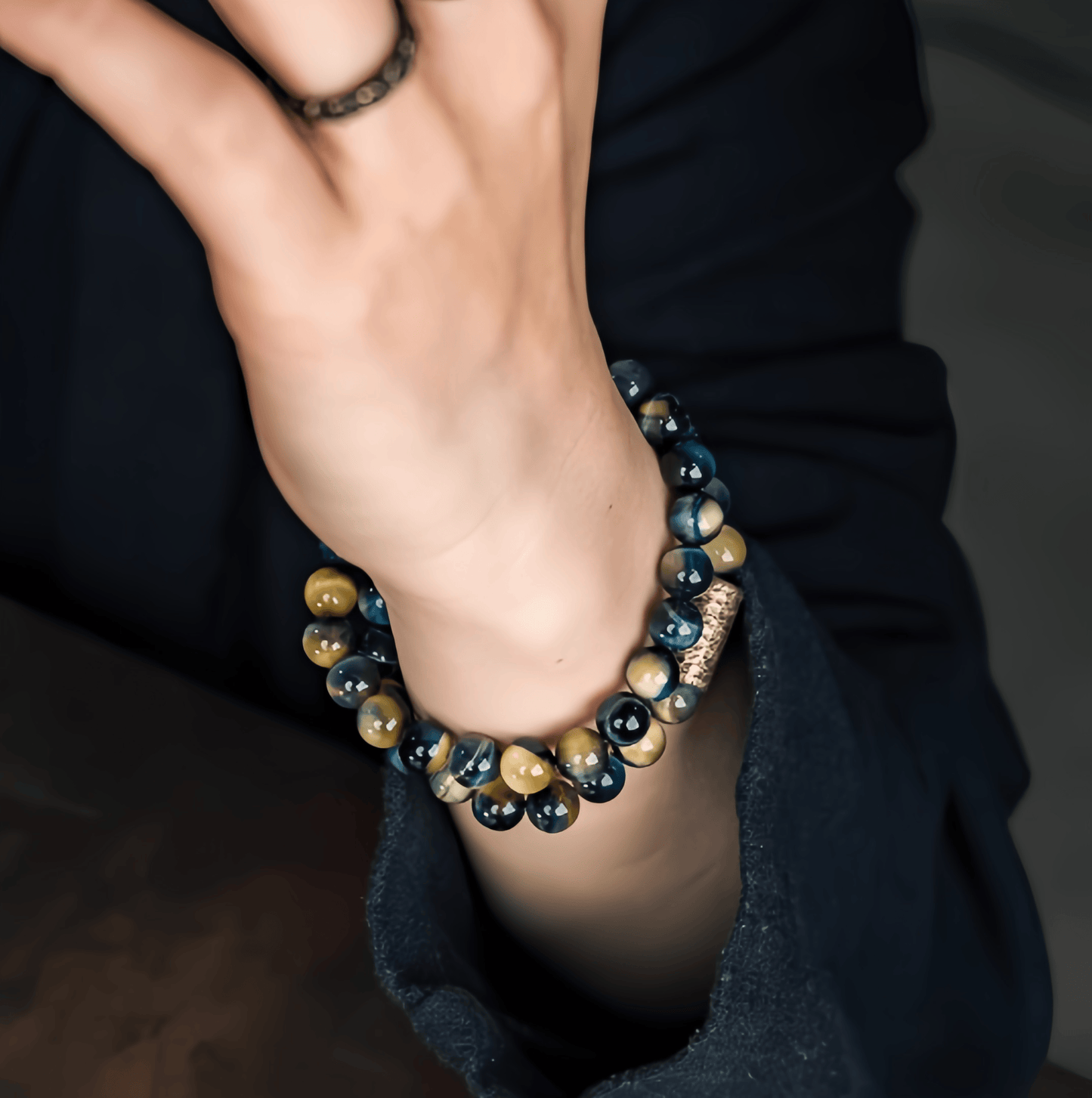Energy Luxury Original Design Multi-Color Tiger’s Eye Bracelet