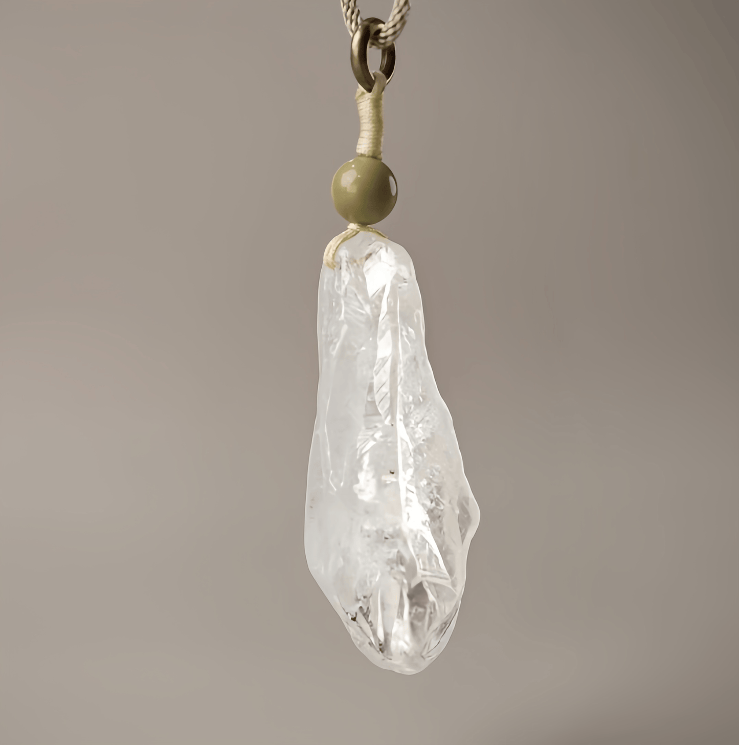 Energy Luxury Original Design Raw Crystal Pendant