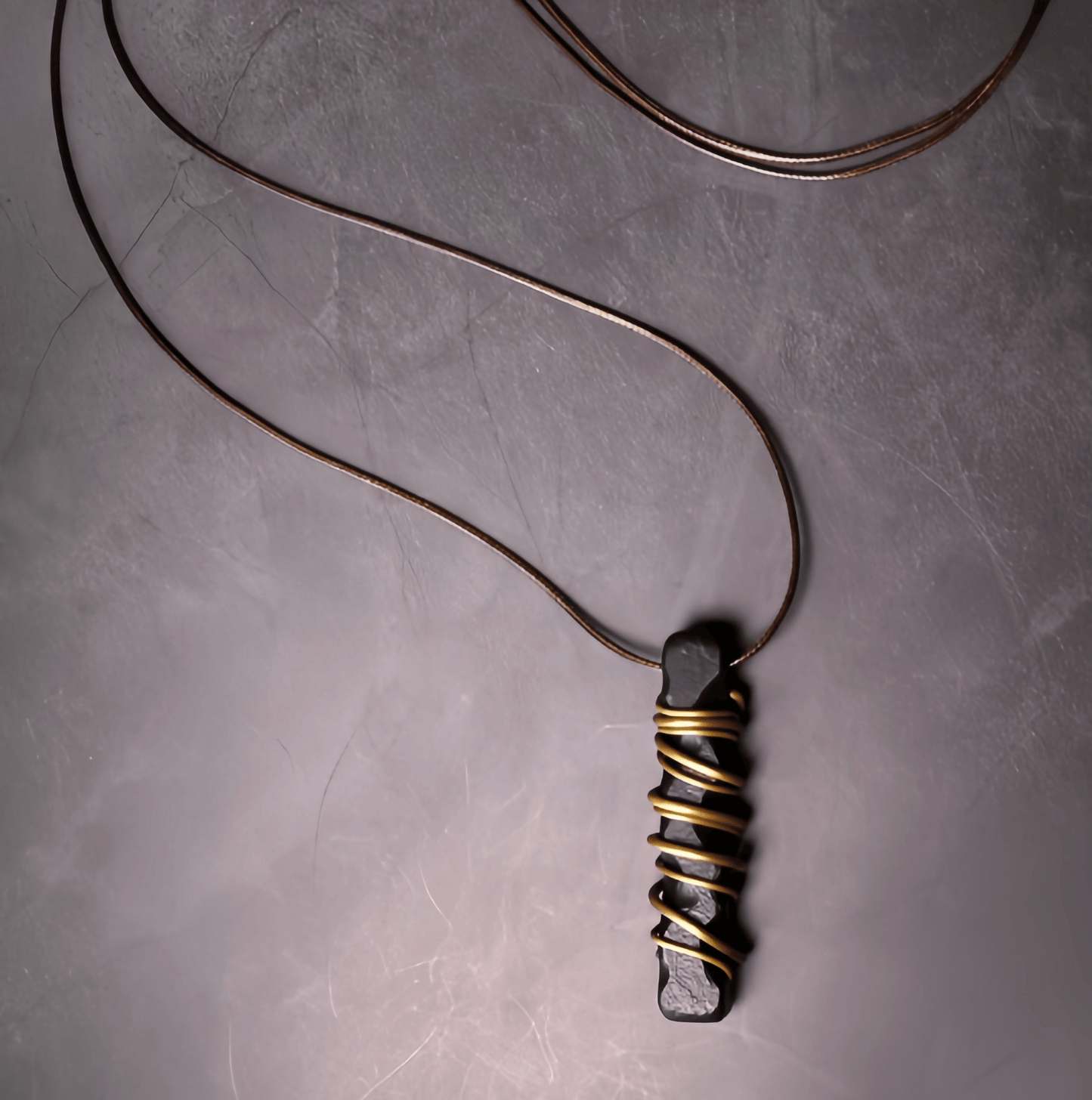 Energy Luxury Original Handmade Tribal Ebony Pendant