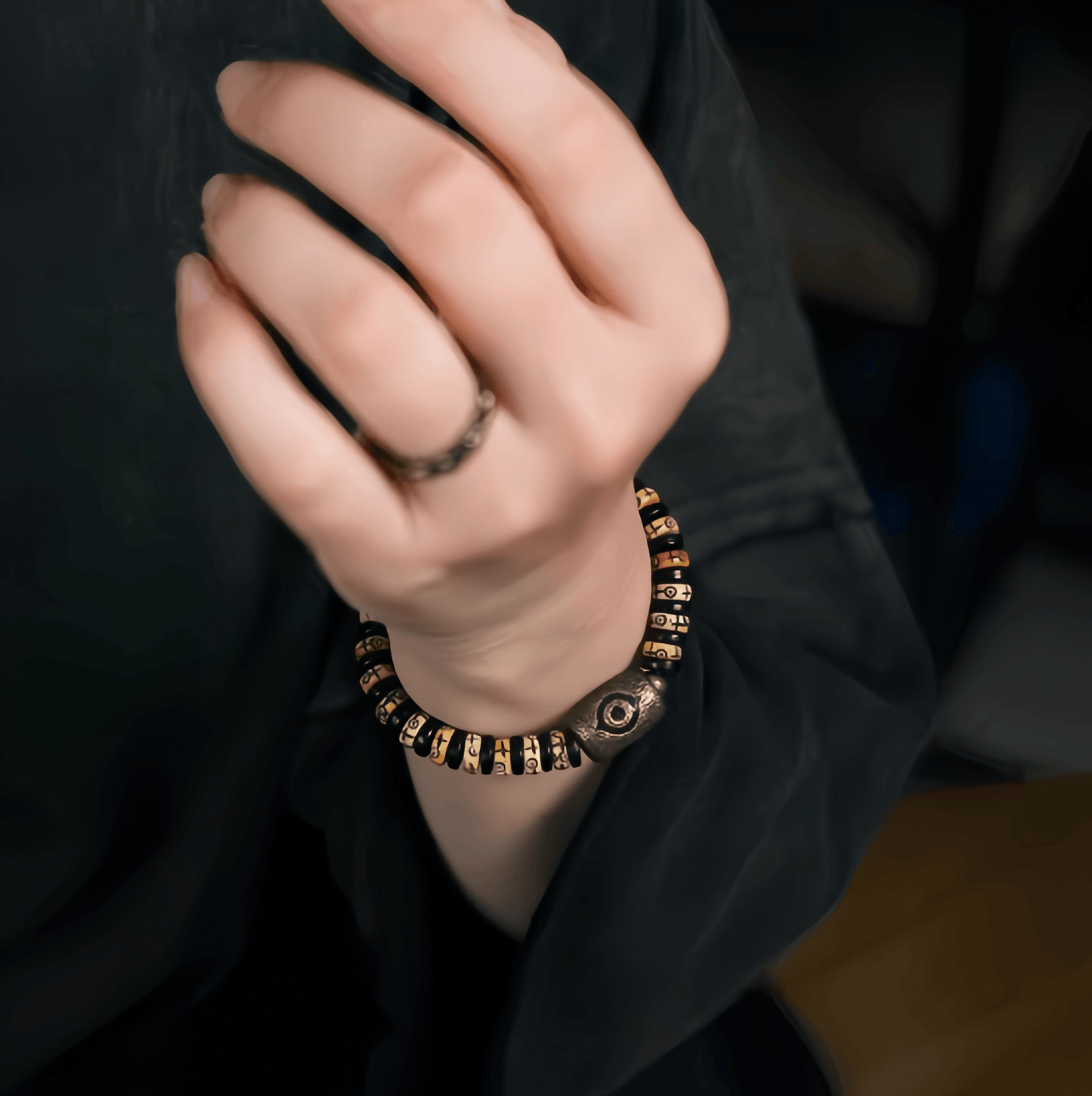 Energy Luxury Original Handmade Vintage Bone Bracelet