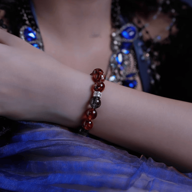 The Flame of Passion – Garnet Fire Element Bracelet