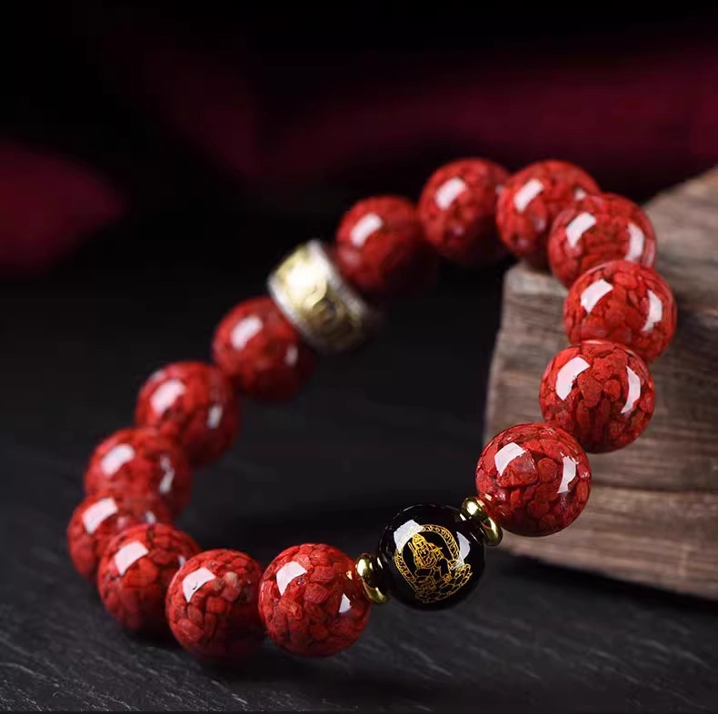 The Flame of Passion – Red Jasper Fire Element Bracelet