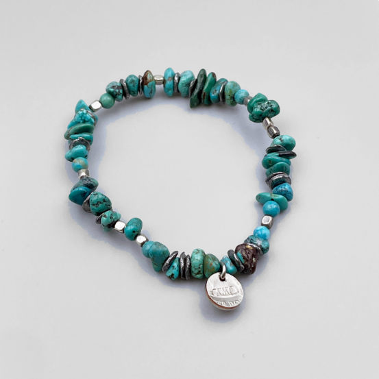 The Root of Growth – Malachite Wood Element Bracelet