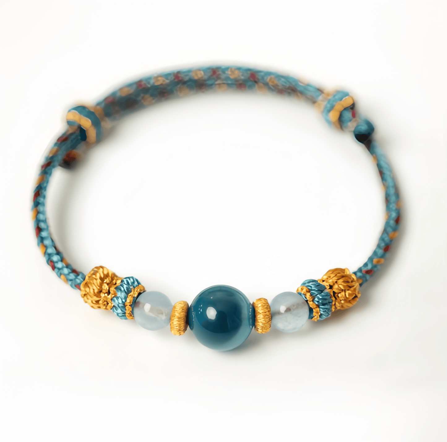 Energy Luxury Tide – Blue Agate Bracelet