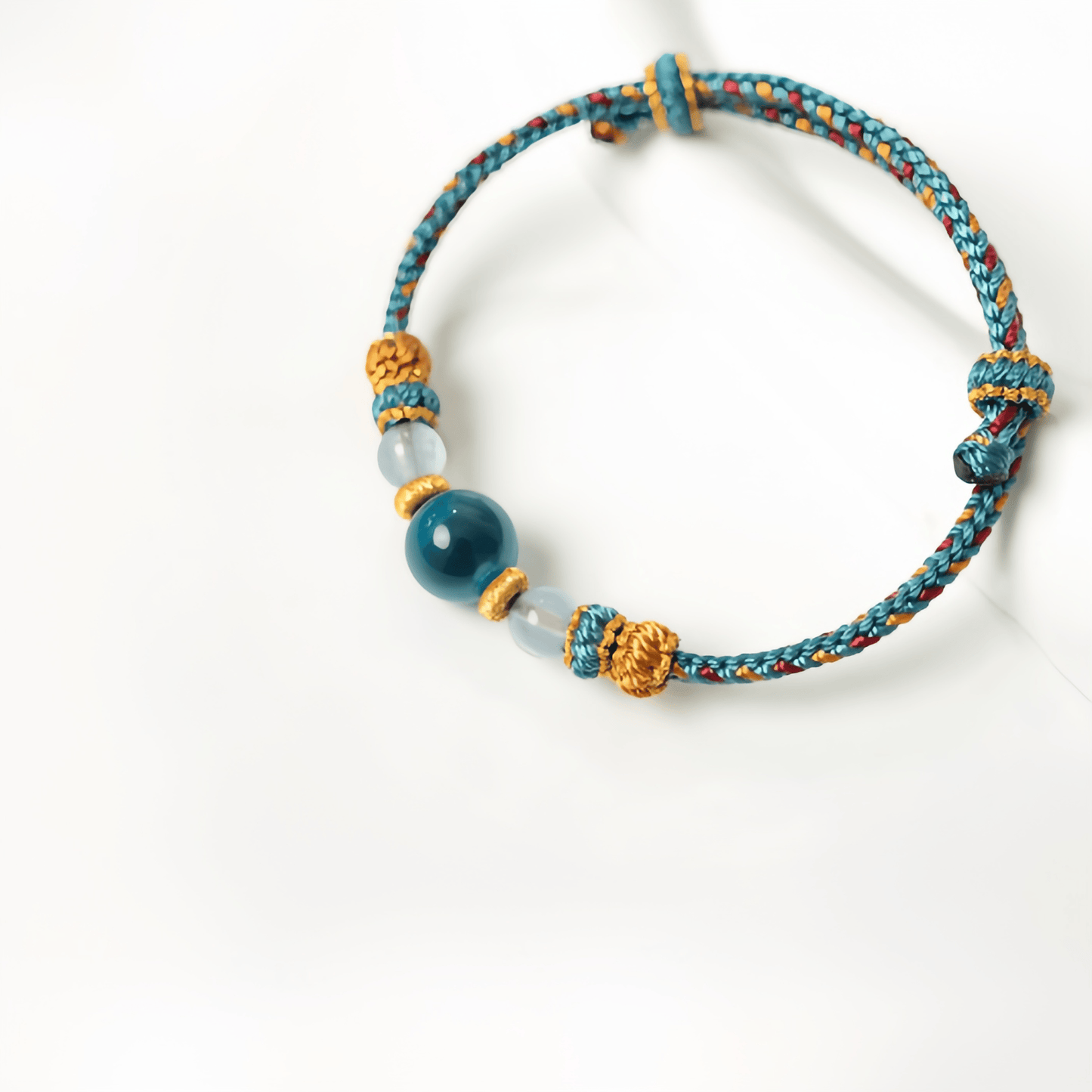 Energy Luxury Tide – Blue Agate Bracelet