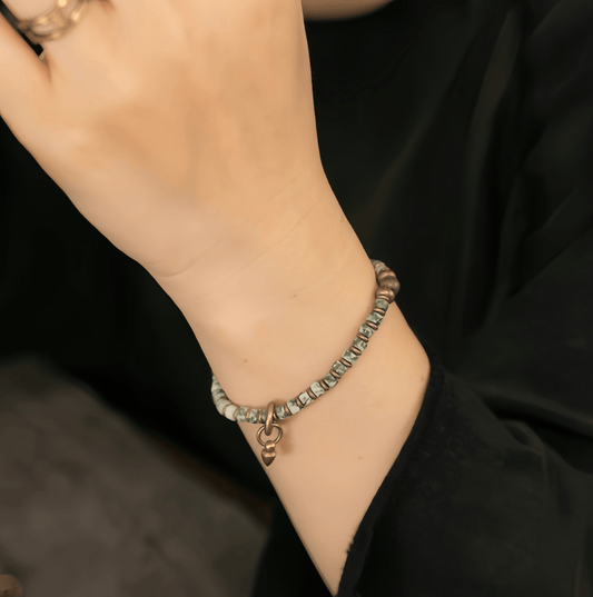 Energy Luxury Vintage Ethnic Single-Strand Bead Bracelet