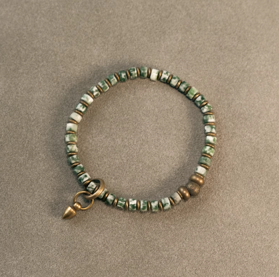 Energy Luxury Vintage Ethnic Single-Strand Bead Bracelet