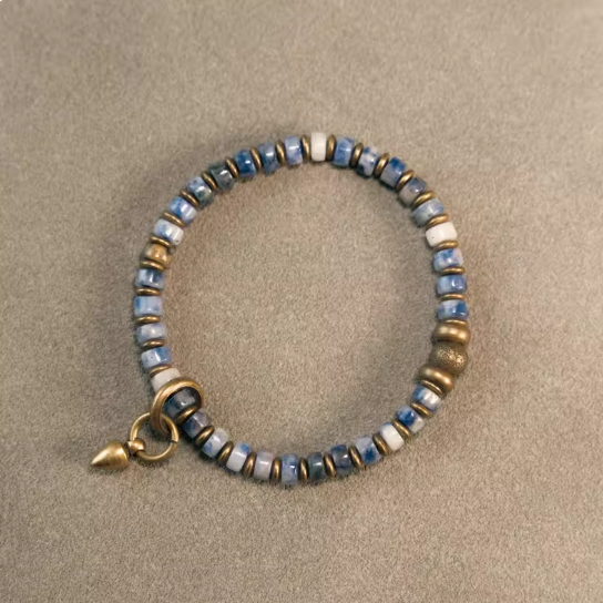 Energy Luxury Vintage Ethnic Single-Strand Bead Bracelet