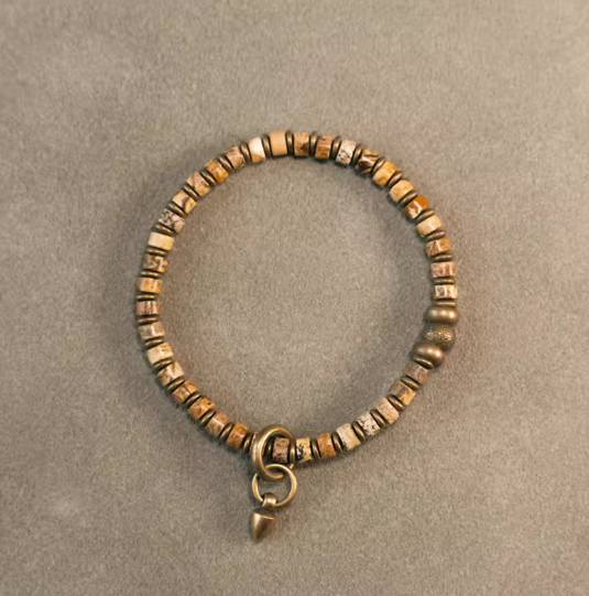 Energy Luxury Vintage Ethnic Single-Strand Bead Bracelet