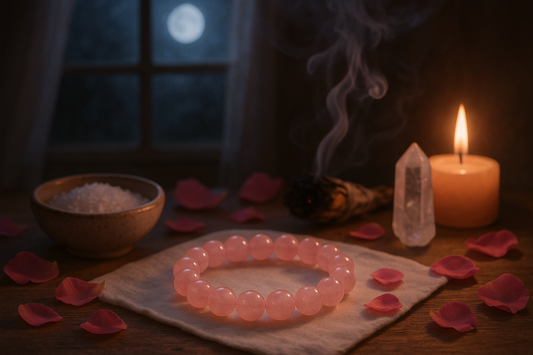 How to Cleanse Rose Quartz Bracelet for Love Without Damaging It