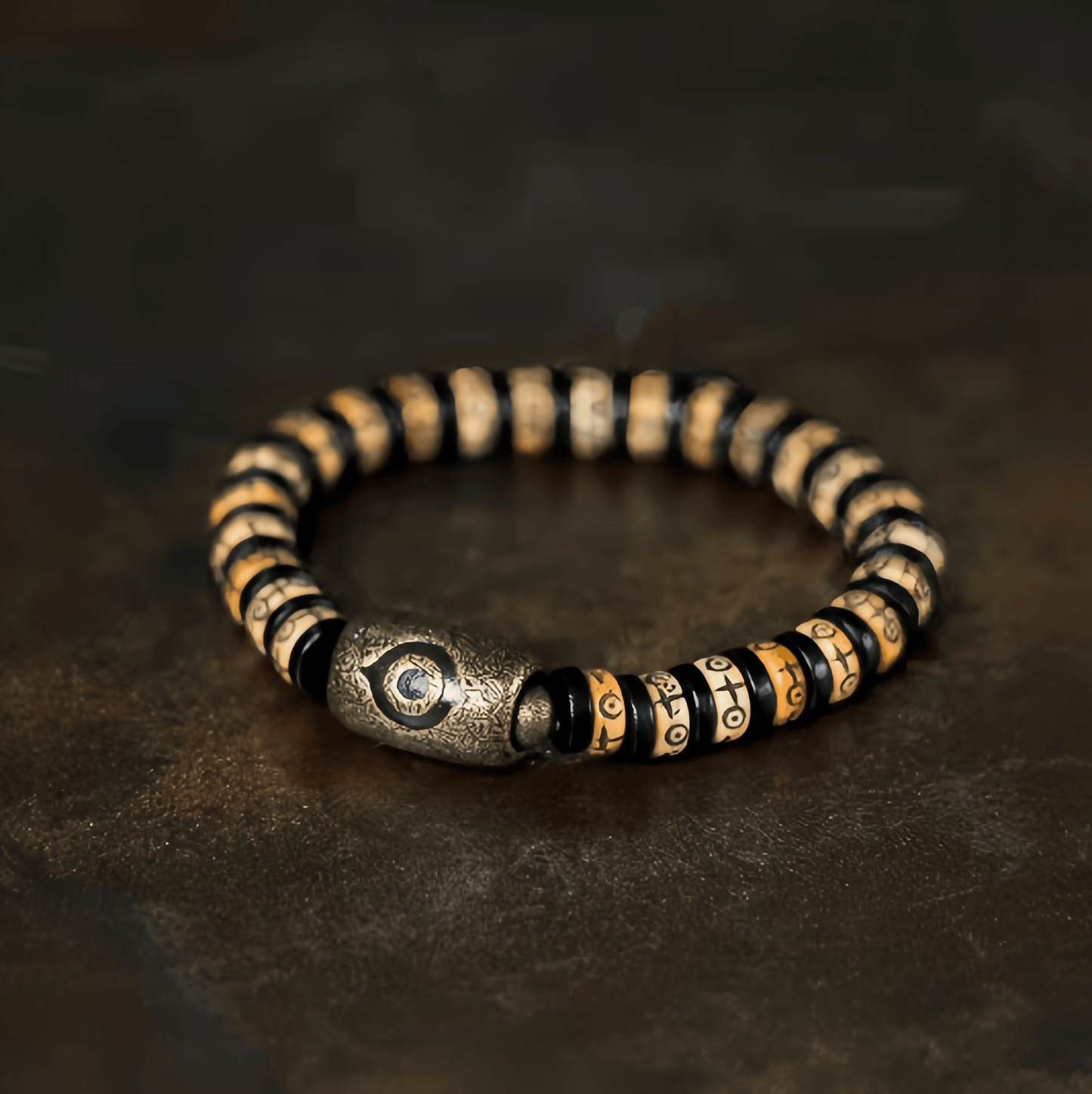 Energy Luxury Handcrafted Cow Bone Bracelet