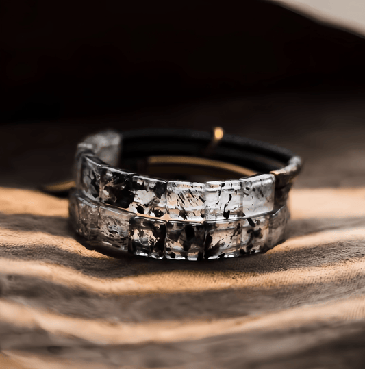 Energy Luxury Handcrafted Super Seven Crystal Bracelet