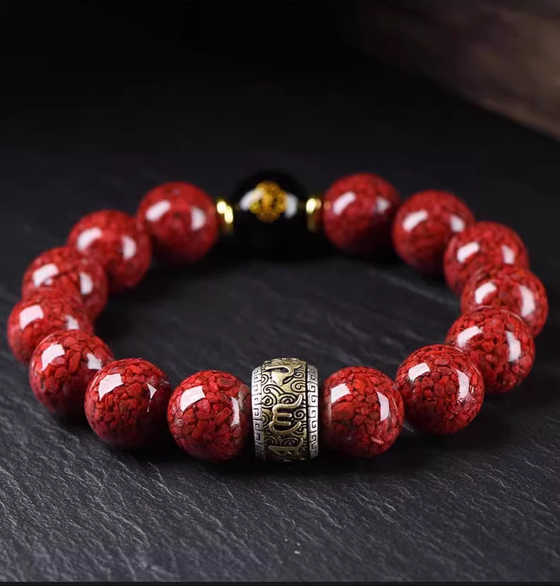 The Flame of Passion – Red Jasper Fire Element Bracelet